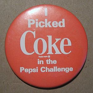 A Coke pin