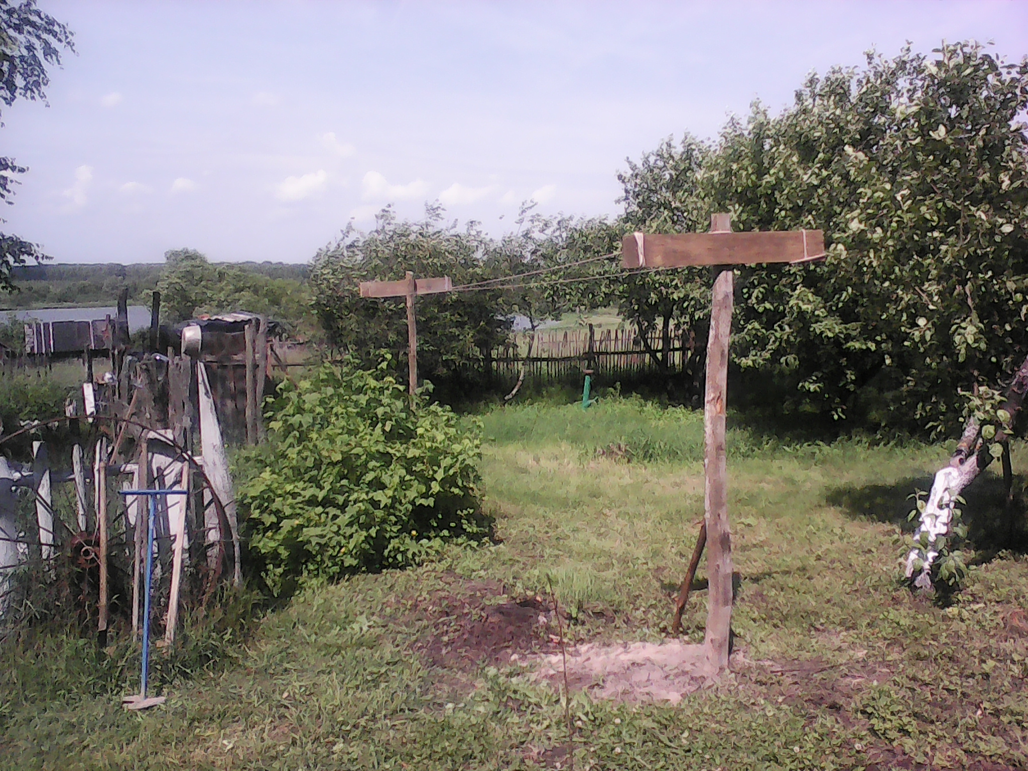 Put Up Old Fashion Clothesline Windows To Russia