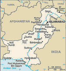 Map of Pakistan