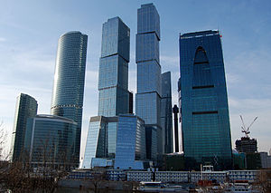 English: Moscow-City 2010,March